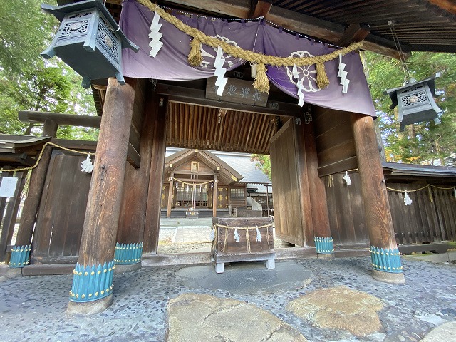 飛騨総社　神門