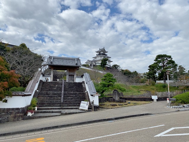 掛川城　二の丸から全景
