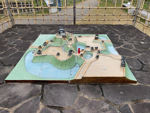 掛川城　模型
