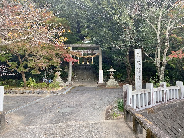龍尾神社　入口②