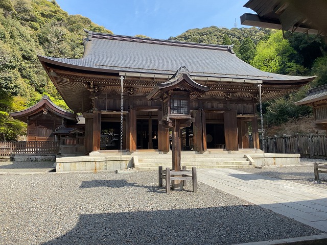 伊奈波神社②　社殿