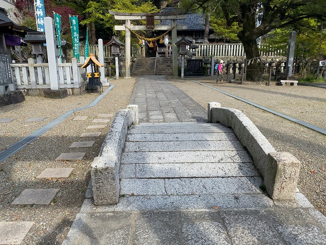橿森神社②　神橋