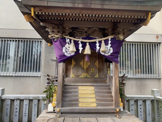 橿森神社(岐阜信長神社②)　本殿
