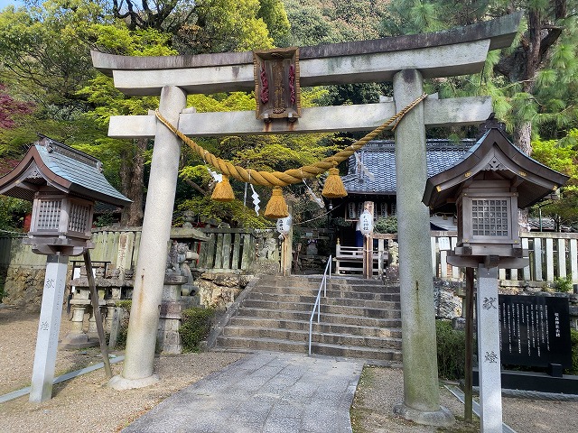 橿森神社②　二の鳥居