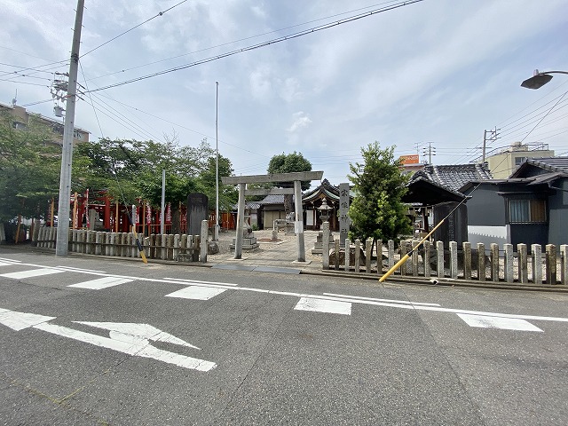 宗像神社　入口広角