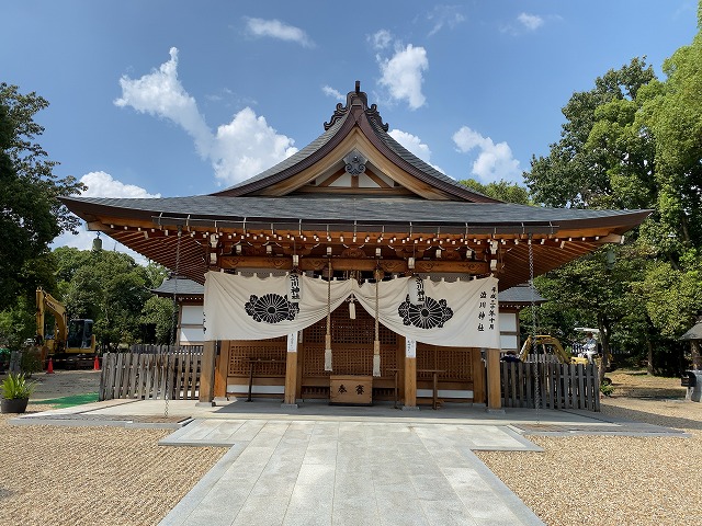 澁川神社　拝殿