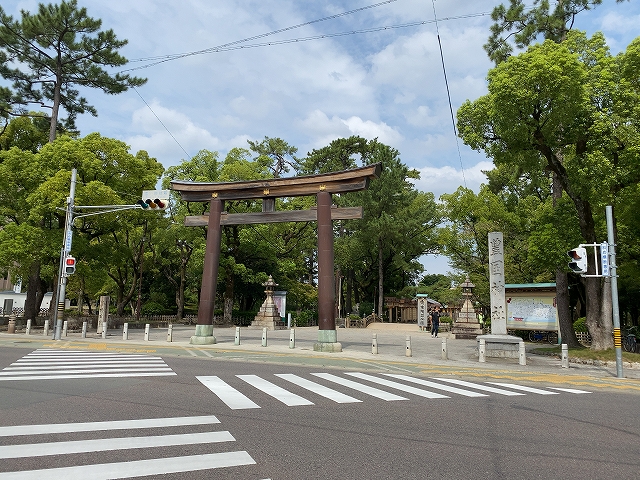 豊国神社(名古屋)　公園入口