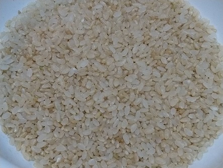 岐阜県産のお米、ハツシモの１～３分づき米