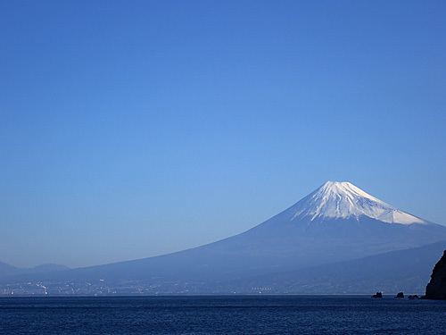 穏やかないい富士山