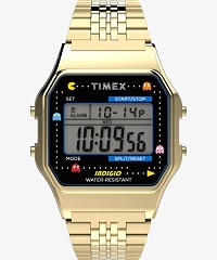Timex T80 X PAC-MAN gold