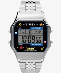 Timex T80 X PAC-MAN silver