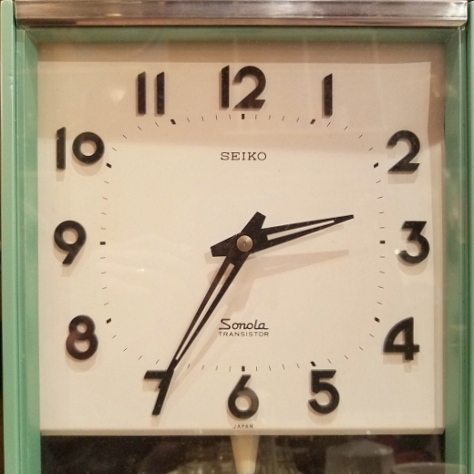 昭和レトロな電池式振り子時計SEIKO/セイコー「ソノーラ」 - [Sold Out 