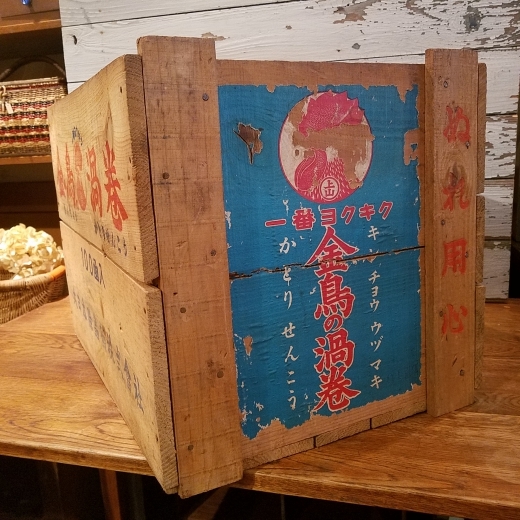 昭和レトロな金鳥蚊取り線香＆明治コナミルクの木箱 - [Sold Out]過去 