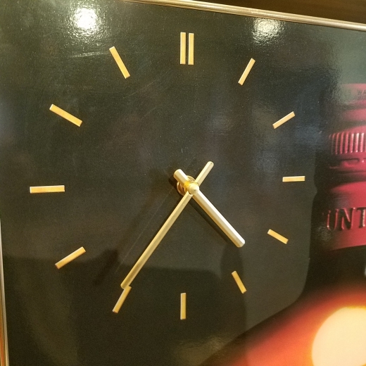 昭和レトロ サントリーオールドのパネル時計（デッドストック品
